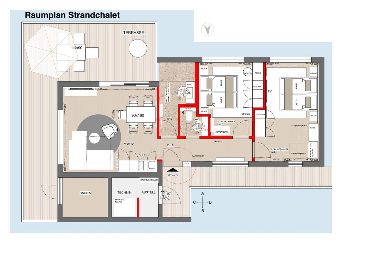 Chalet Resort Seenland Steinberg am See Exterior photo